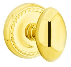 Emtek Egg Knob - Rope Rosette