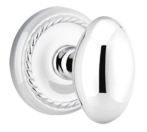 Emtek Egg Knob - Rope Rosette