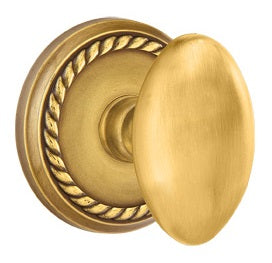 Emtek Egg Knob - Rope Rosette