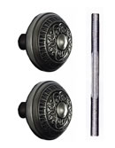 Nostalgic Warehouse Egg and Dart Knob Pair