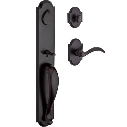Baldwin Reserve Elkhorn Handleset Dark Bronze