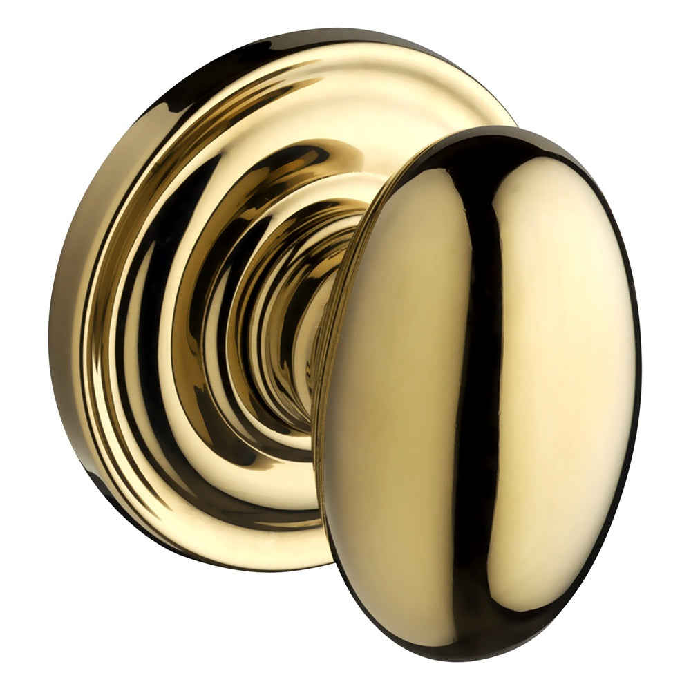 Baldwin Reserve Ellipse Knob Lifetime Polished Brass