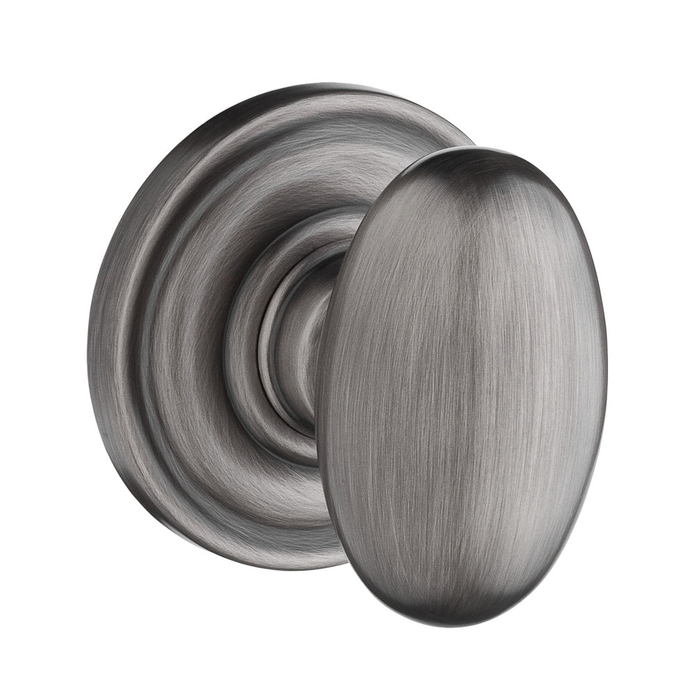 Baldwin Reserve Ellipse Knob Matte Antique Nickel