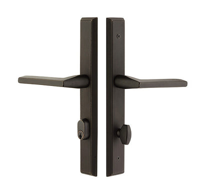 Emtek Sandcast Rectangular Passage Sideplate Lock