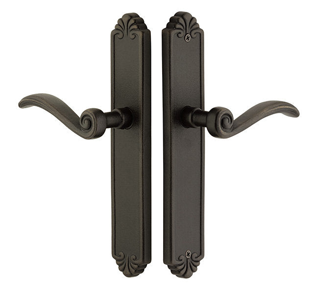 Emtek Tuscany Bronze Passage Sideplate Lock