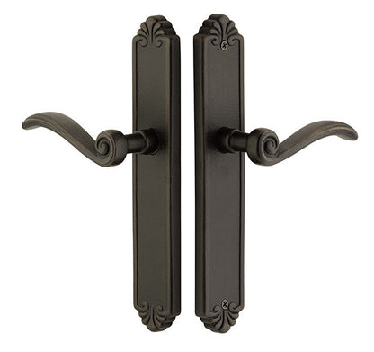 Emtek Tuscany Bronze Passage Sideplate Lock