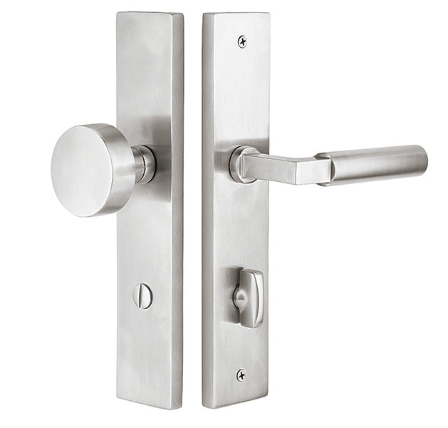 Emtek Stainless Steel Privacy Sideplate Lock