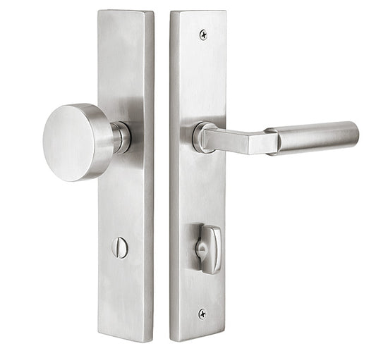 Emtek Stainless Steel Privacy Sideplate Lock