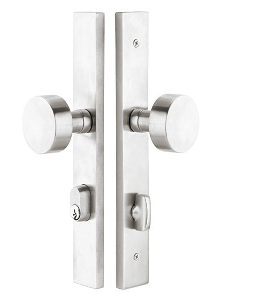 Emtek Stainless Steel 11" Sideplate Lock for Non-Standard Bore Holes
