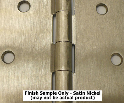 Emtek 4 Inch Stainless Steel Hinge Satin Nickel