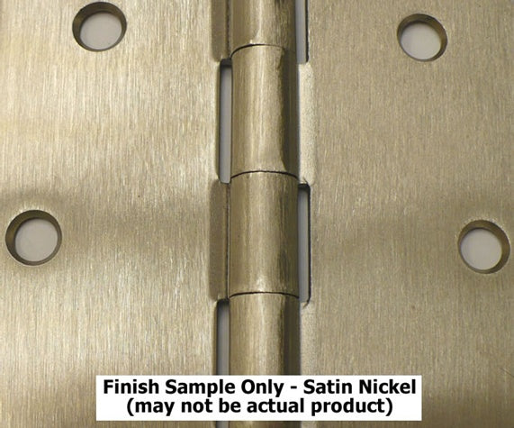 Emtek 4 Inch Stainless Steel Hinge Satin Nickel