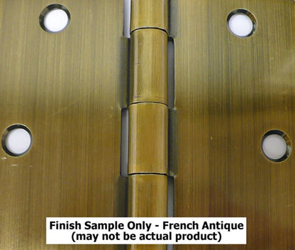Emtek 3 1/2 Inch Steel Heavy Duty Ball Bearing Door Hinges with 1/4 Inch Round Corners  (pair)