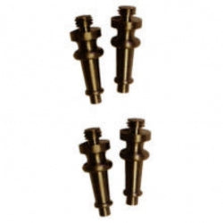 Emtek Steeple Tips for Solid Brass Hinges - Shown in French Antique
