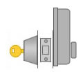 Emtek Octagon Single Cylinder Deadbolt