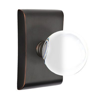Emtek Bristol Interior Mortise Knob with Neos Rosette