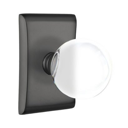 Emtek Bristol Interior Mortise Knob with Neos Rosette