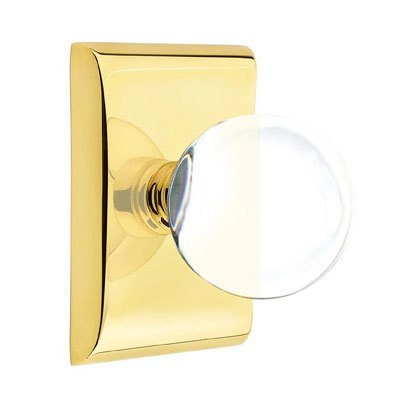 Emtek Bristol Interior Mortise Knob with Neos Rosette