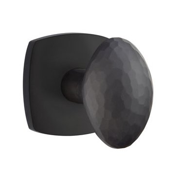 Emtek Hammered Egg Door Knob with Urban Modern Rosette