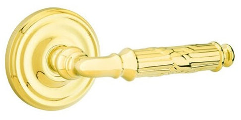 Emtek Ribbon & Reed Lever with Regular Rosette