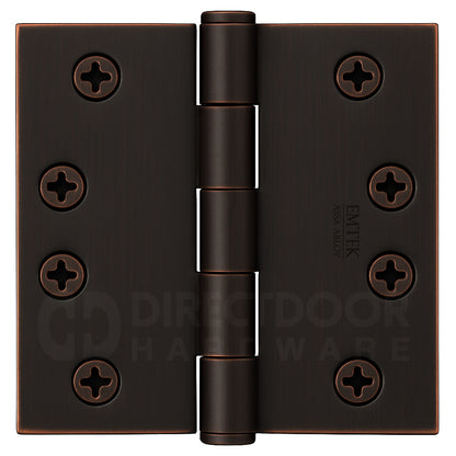 Emtek 4 Inch Residential Duty Door Hinge Oil-Rubbed Bronze