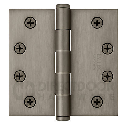 Emtek 4 Inch Residential Duty Door Hinge Pewter