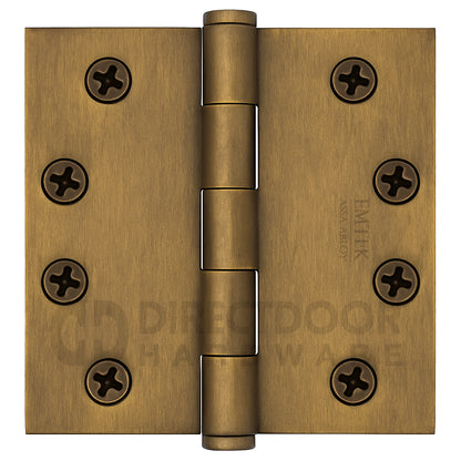 Emtek 4 Inch Residential Duty Door Hinge French Antique