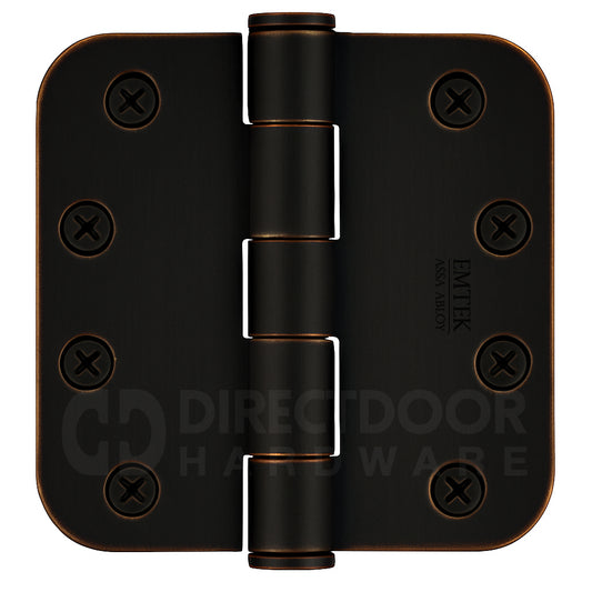 Emtek 4 Inch Heavy Duty Door Hinges With 5/8 Inch Round Corners