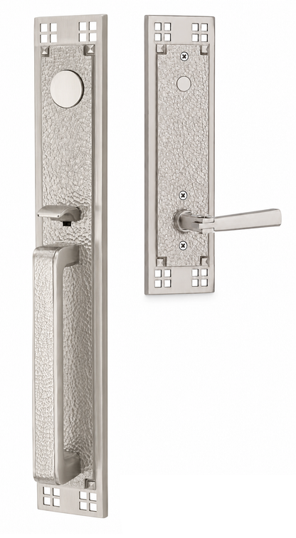 Emtek Arts & Crafts Full Length Entrance Handleset