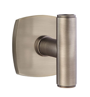 Emtek Ace Smooth Door Knob with Urban Modern Rosette