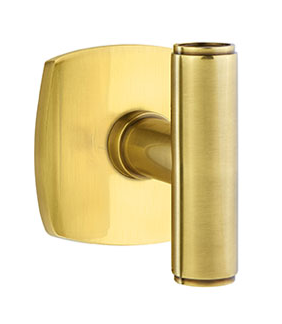Emtek Ace Smooth Door Knob with Urban Modern Rosette