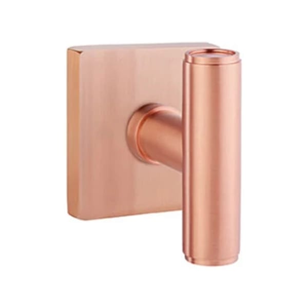 Emtek Ace Smooth Door Knob with Square Rosette