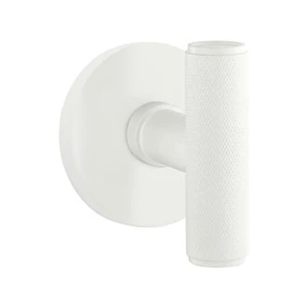 Emtek Ace Knurled Interior Mortise Knob with Disk Rosette