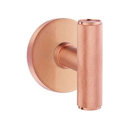 Emtek Ace Knurled Interior Mortise Knob with Disk Rosette