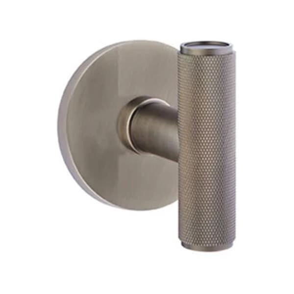 Emtek Ace Knurled Interior Mortise Knob with Disk Rosette