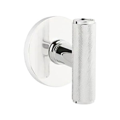 Emtek Ace Knurled Interior Mortise Knob with Disk Rosette