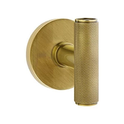 Emtek Ace Knurled Interior Mortise Knob with Disk Rosette