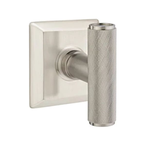 Emtek Ace Knurled Door Knob with Quincy Rosette