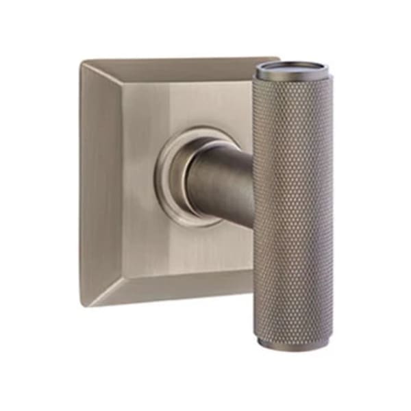 Emtek Ace Knurled Door Knob with Quincy Rosette