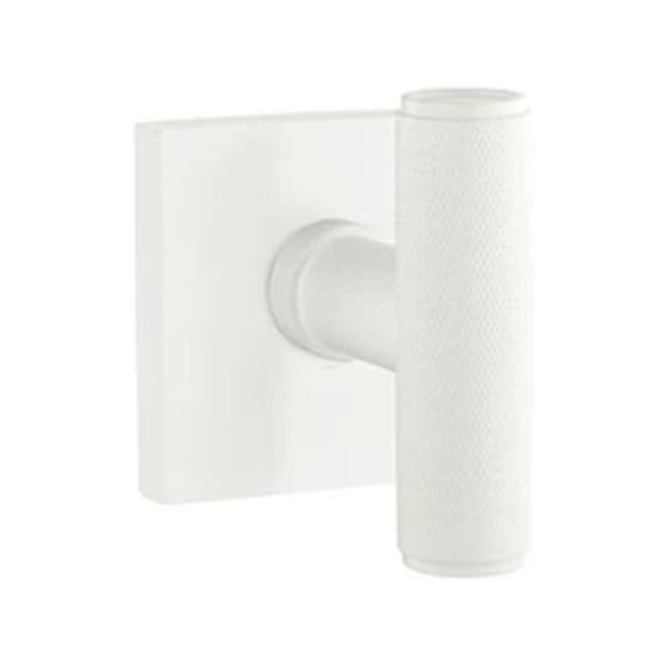 Emtek Ace Knurled Interior Mortise Knob with Square Rosette
