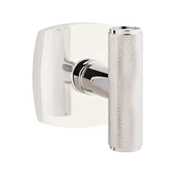 Emtek Ace Knurled Interior Mortise Knob with Urban Rosette