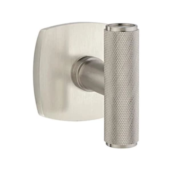 Emtek Ace Knurled Door Knob with Urban Modern Rosette