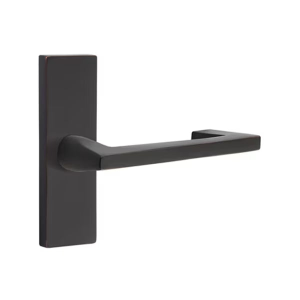 Emtek Argos Lever with 1.5 x 5 Inch Stretto Rosette