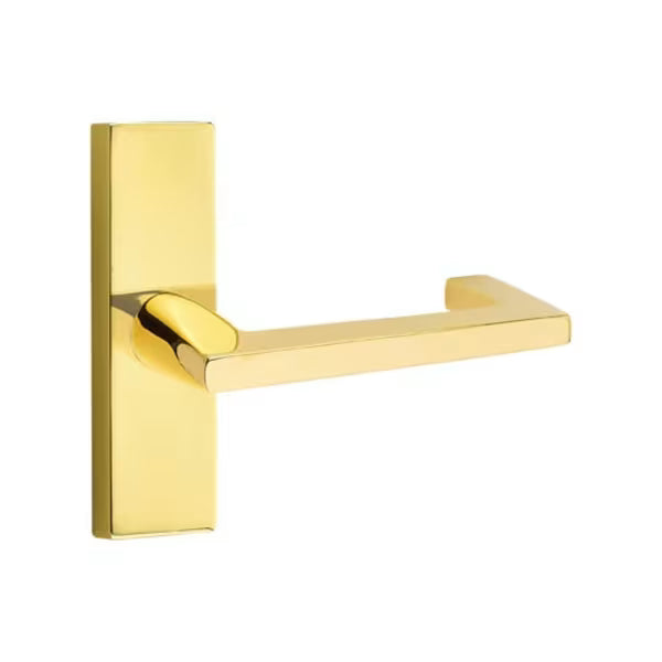 Emtek Argos Lever with 1.5 x 5 Inch Stretto Rosette