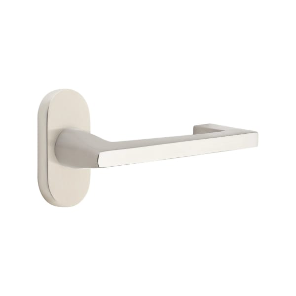 Emtek Argos Lever with 1.5 x 3 Inch Oval Stretto Rosette