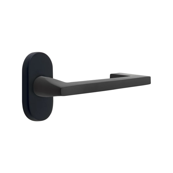Emtek Argos Lever with 1.5" x 3" Oval Stretto Rosette