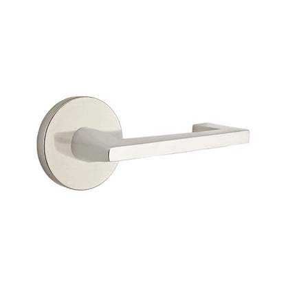 Emtek Argos Lever Handle with Modern Disk Rosette