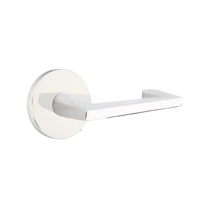 Emtek Argos Lever Handle with Modern Disk Rosette