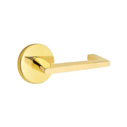 Emtek Argos Lever Handle with Modern Disk Rosette