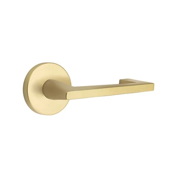 Emtek Argos Lever Handle with Modern Disk Rosette