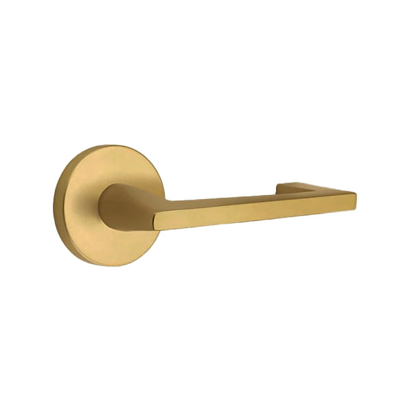 Emtek Argos Lever Handle with Modern Disk Rosette